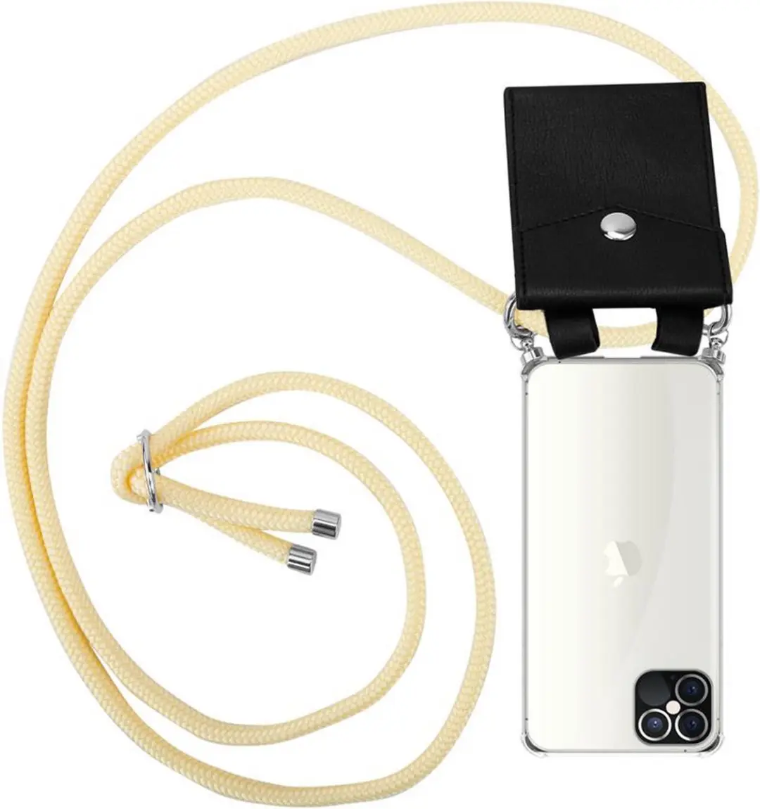 Cadorabo Hoesje geschikt voor Apple iPhone 12 / 12 PRO in ROOM BEIGE