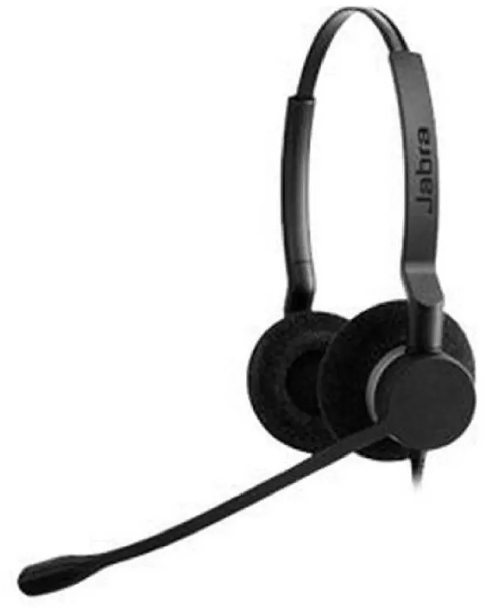 Jabra BIZ 2300 Duo NC Koptelefoon - Zwart