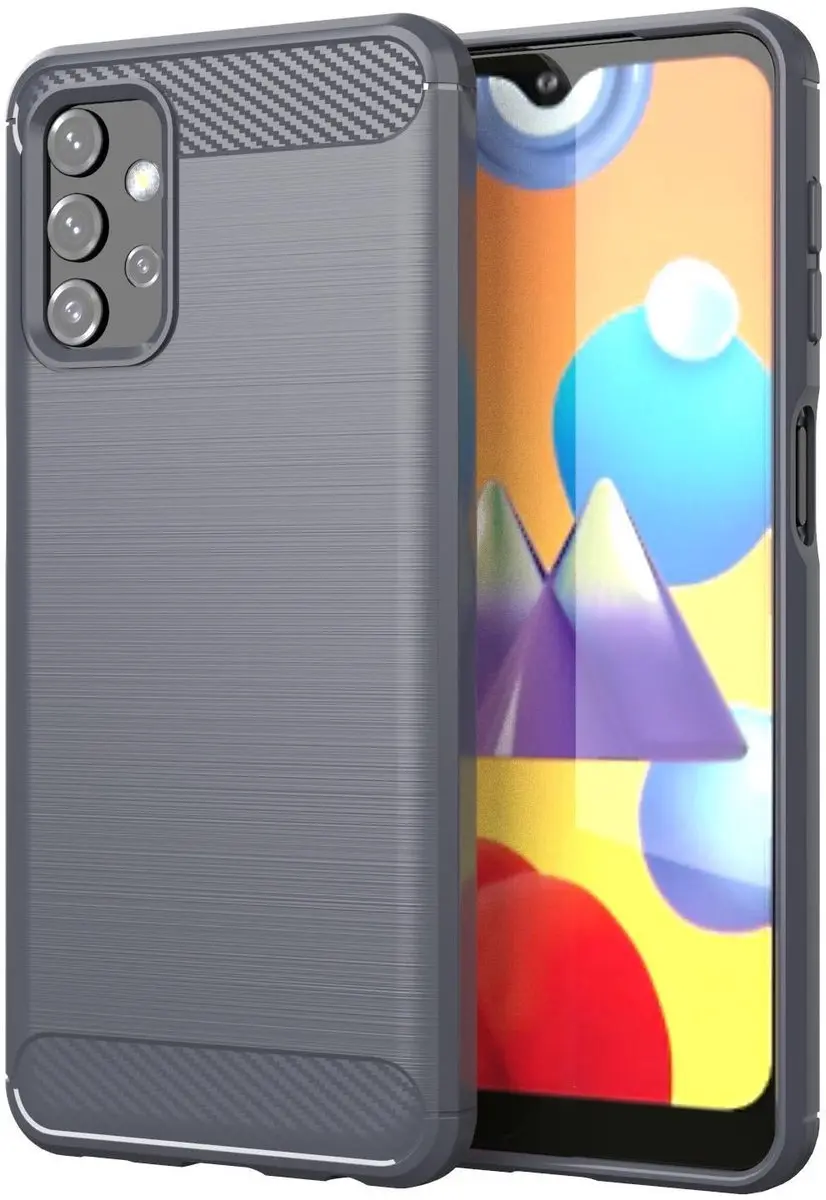 Cadorabo Hoesje geschikt voor Samsung Galaxy A32 5G in BRUSHED GRIJS
