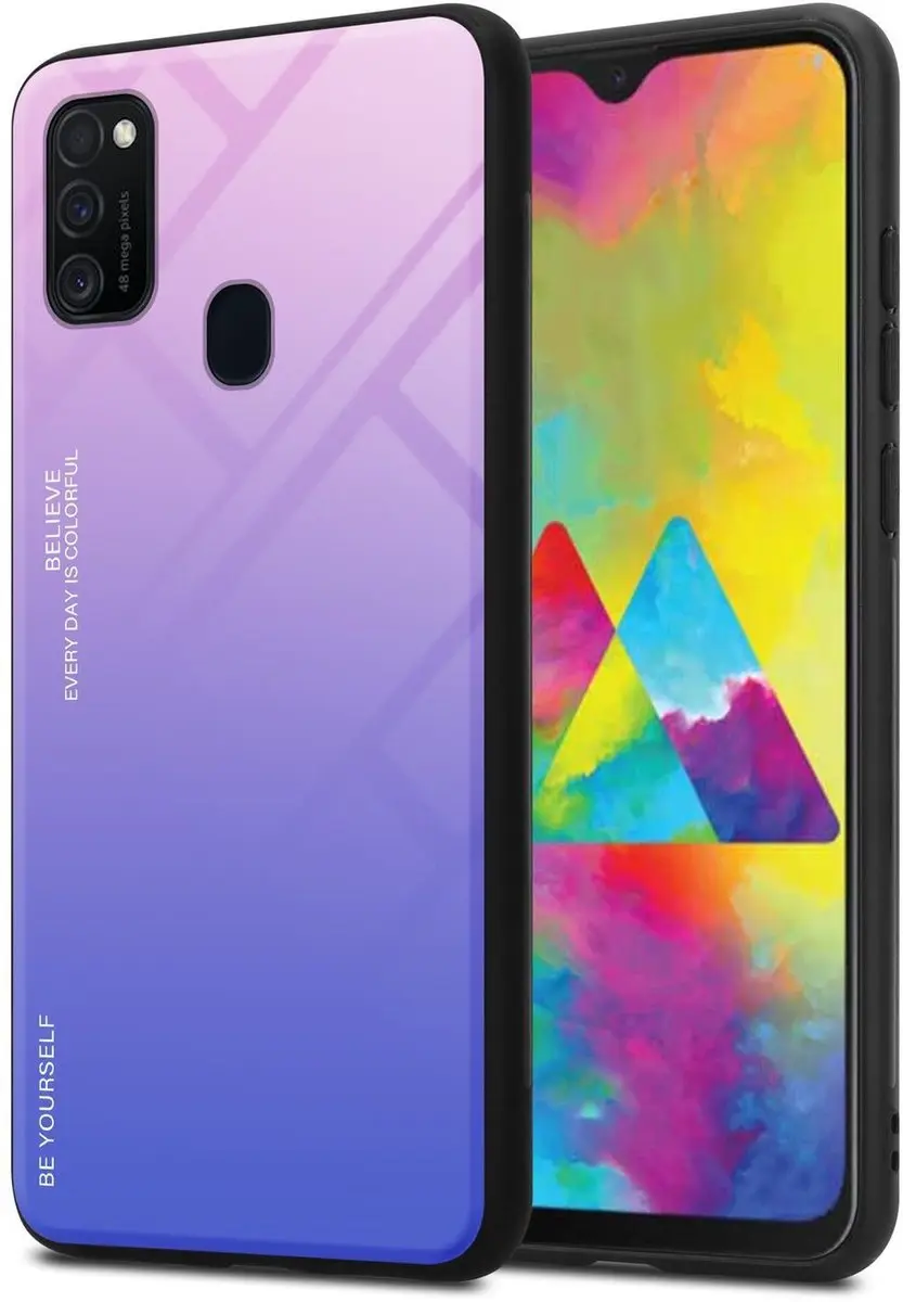 Cadorabo Hoesje geschikt voor Samsung Galaxy M21 / M30s in ROZE