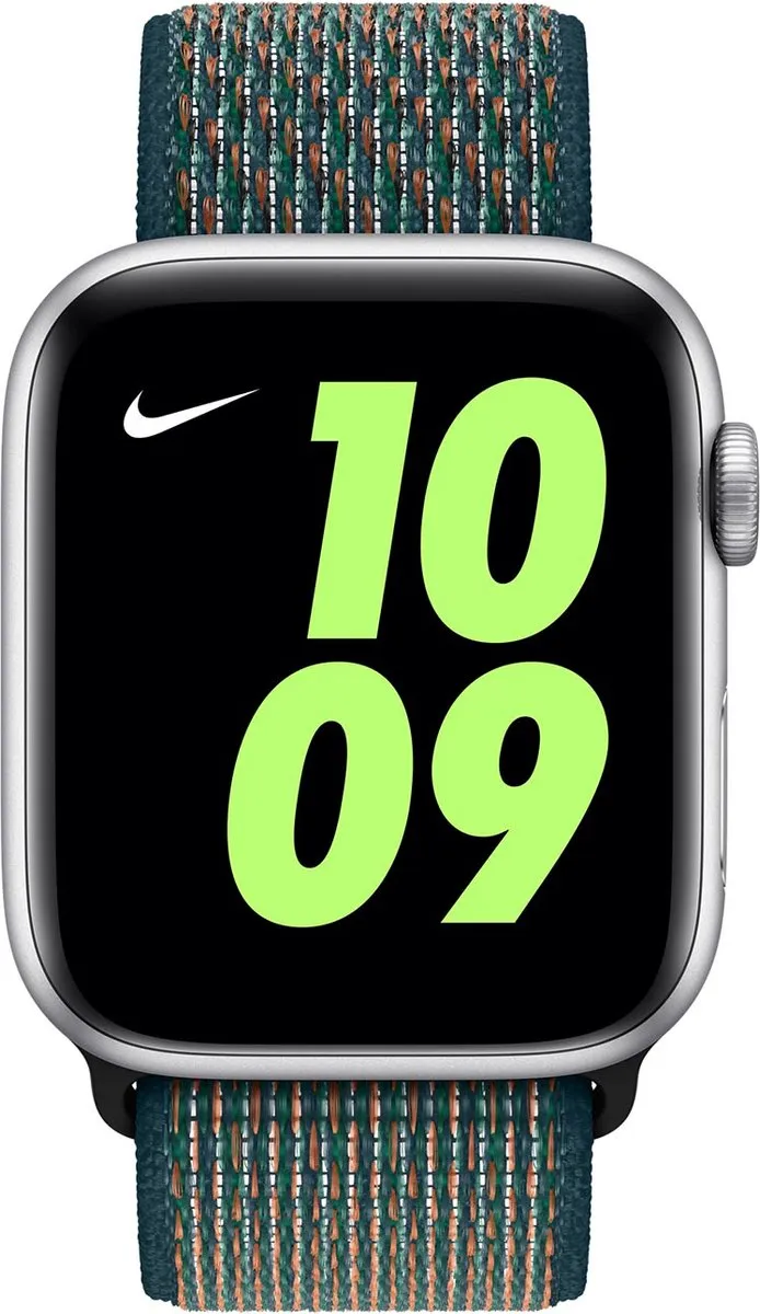 Apple Nike Sport Loop Band - 38/40/41mm Hyper Crimson/Neptune Green