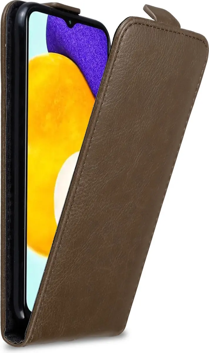 Cadorabo Hoesje geschikt voor Samsung Galaxy A13 5G in KOFFIE BRUIN
