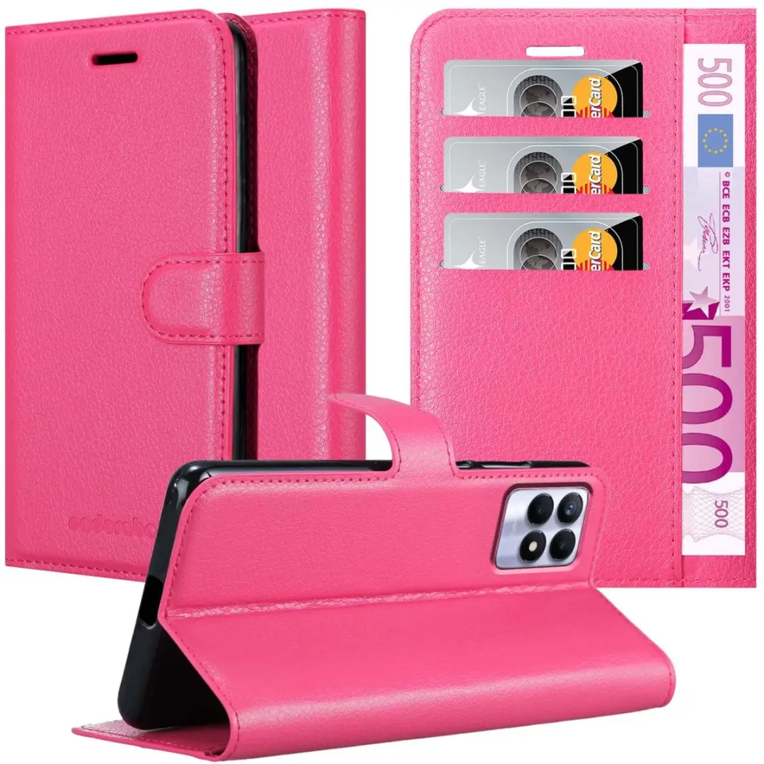 Cadorabo Hoesje geschikt voor Realme 8i / Narzo 50 4G in KERSEN ROZE