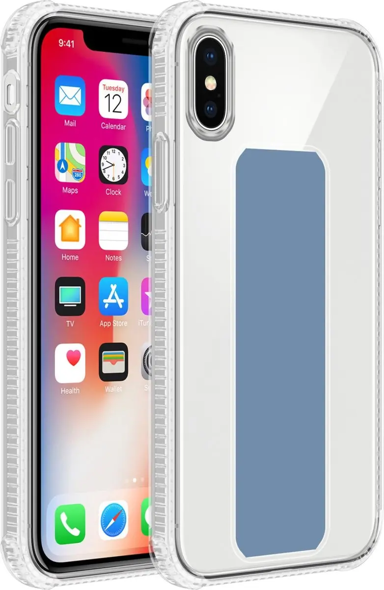Cadorabo Hoesje geschikt voor Apple iPhone XS MAX in LICHTBLAUW