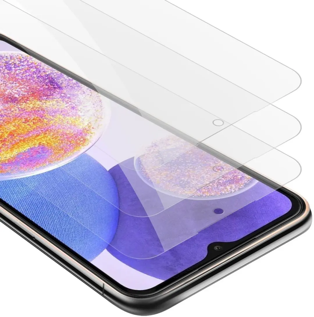 Cadorabo 3x Screenprotector geschikt voor Samsung Galaxy A23 4G / 5G