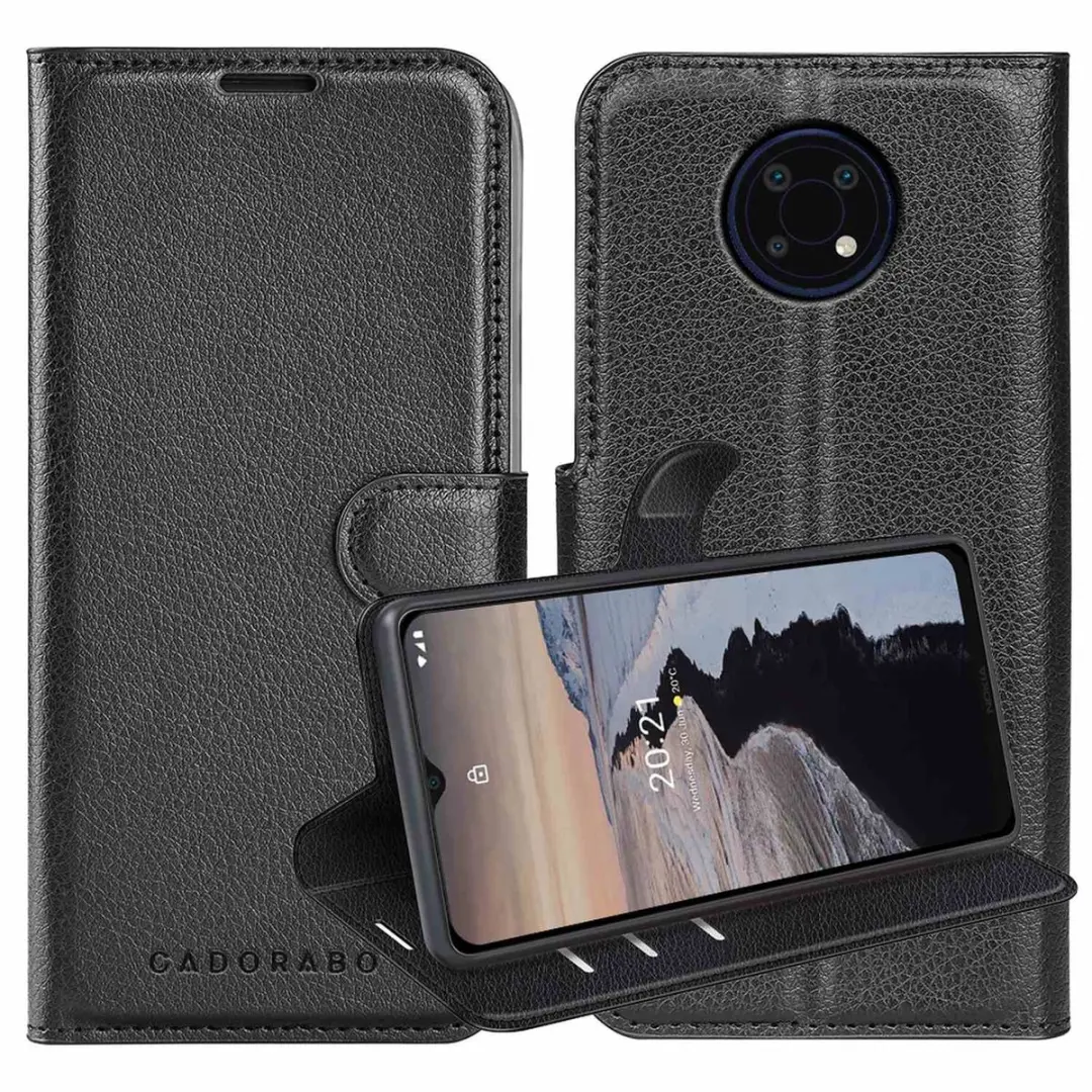 Cadorabo Hoesje geschikt voor Nokia G10 / G20 in PHANTOM ZWART