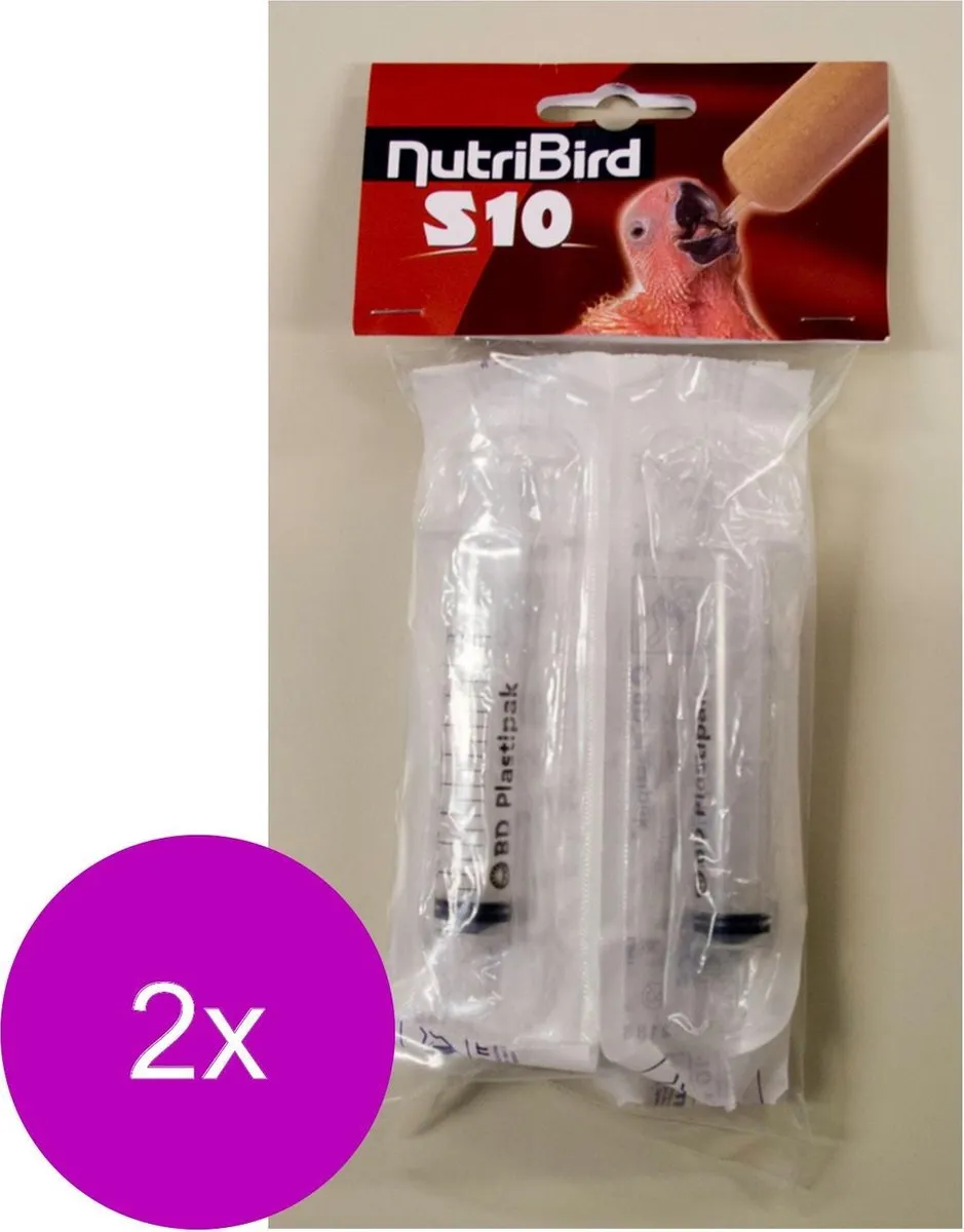 Versele-Laga Nutribird Voederspuit S10 - 2 Stuks