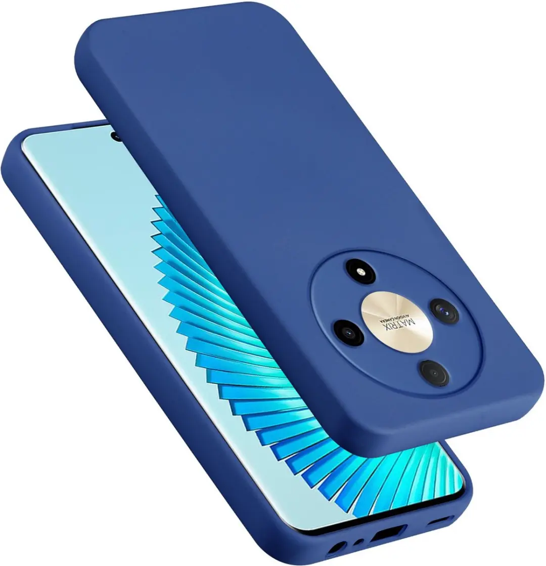 Cadorabo Hoesje geschikt voor Honor Magic 6 Lite 5G in LIQUID BLAUW