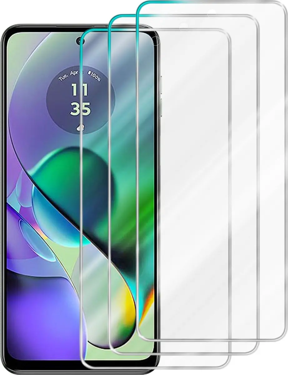 Cadorabo 3x Screenprotector geschikt voor Motorola Moto G54