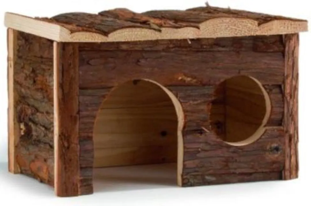 Beeztees Forest Royal Blokhut 28x18x16cm - Bruin