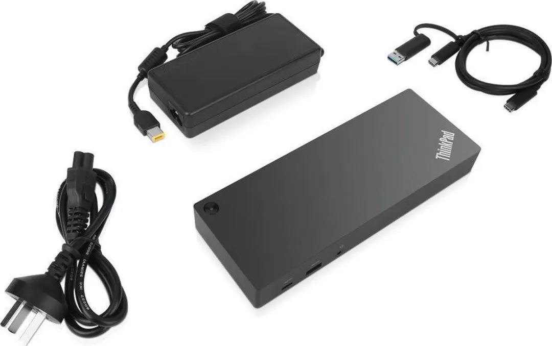 Lenovo 40AF0135UK USB 3.2 Dock - Type-C - Zwart
