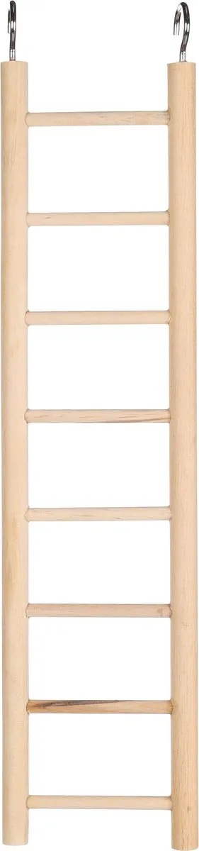 Flamingo Houten Vogelspeelgoed Ladder - 7x1x36cm - Natuurlijk