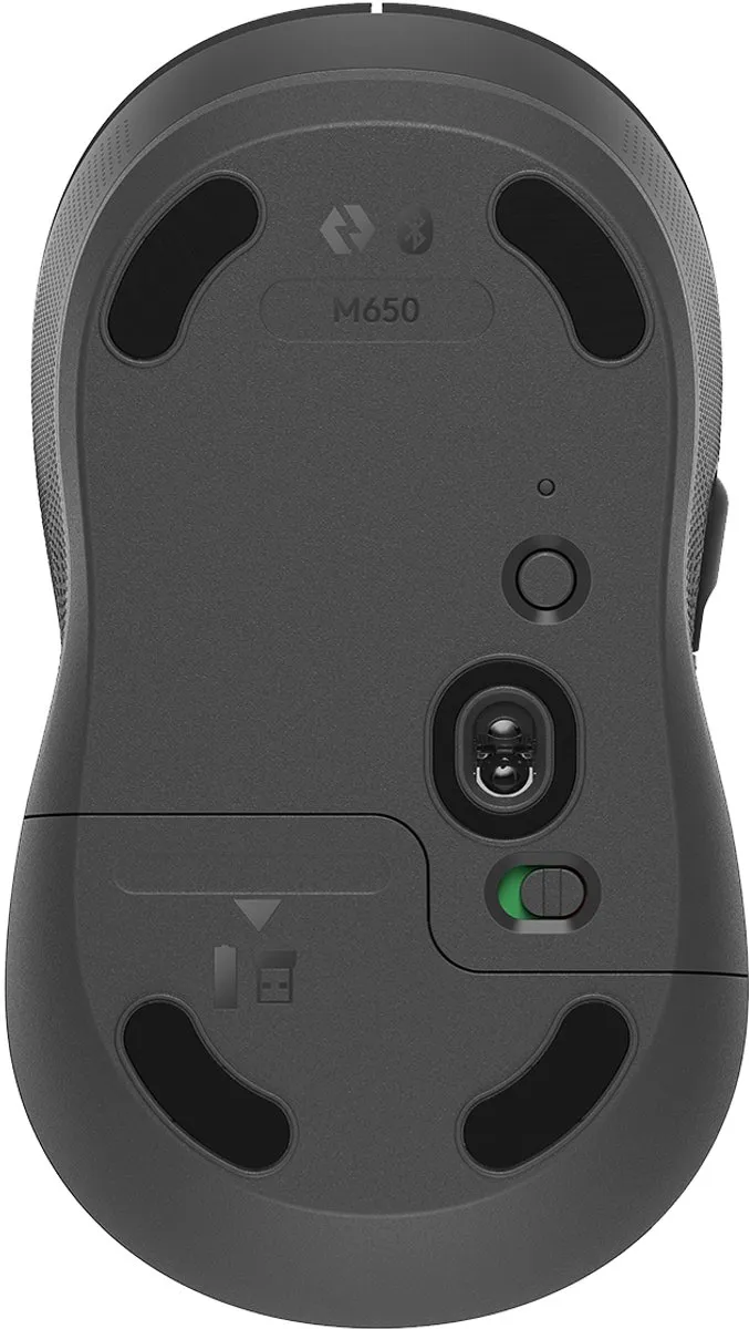Logitech Signature M650 Draadloze Muis - Grijs