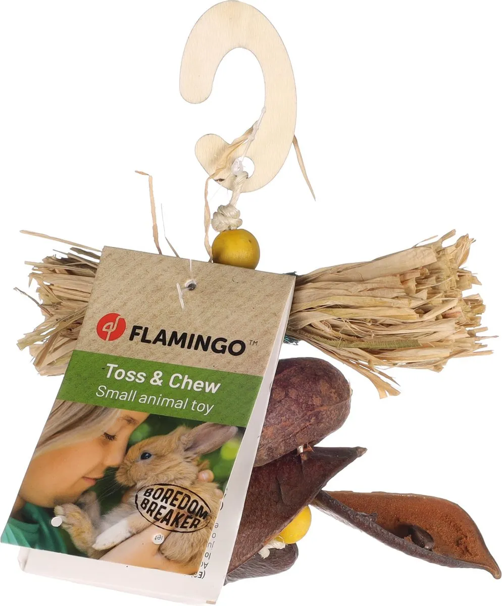 Flamingo Urtu Ks Utru 15cm Speelgoed Knaagdier - Meerkleurig - afbeelding 3 van 3