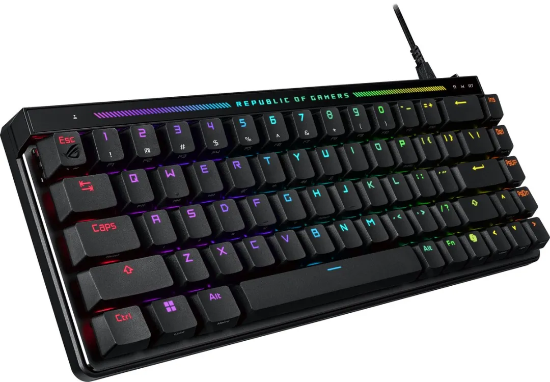 ASUS ROG Falchion ACE HFX Toetsenbord - US Layout - Zwart
