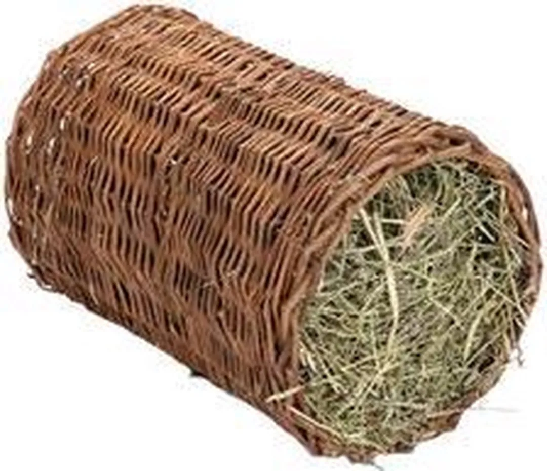 Beeztees Wilgentunnel met Hooi M - 25x16cm - afbeelding 6 van 6