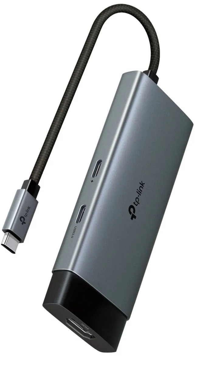 TP-Link UH5020C USB-C Hub - Grijs