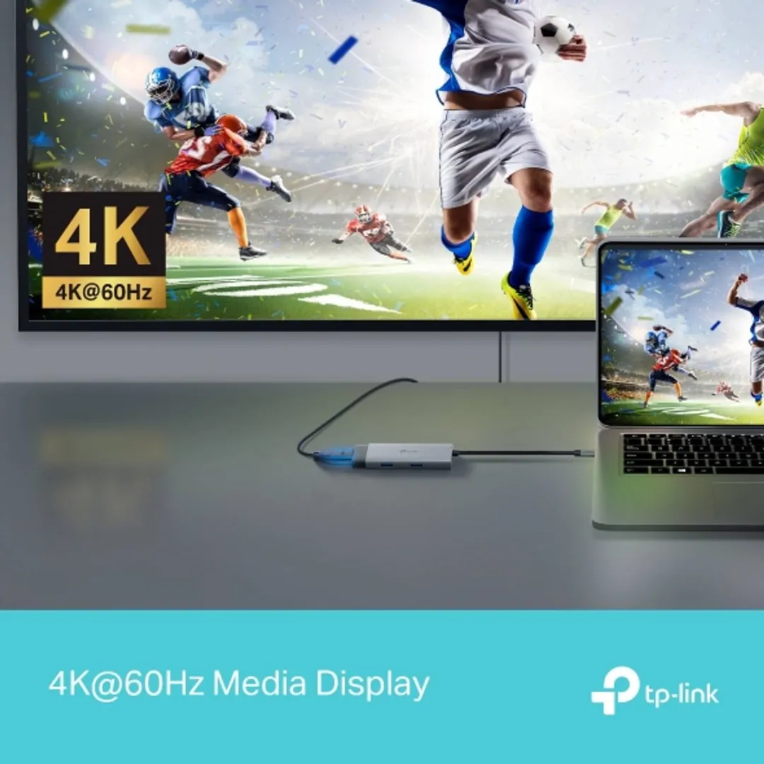 TP-Link UH5020C USB-C Hub - Grijs