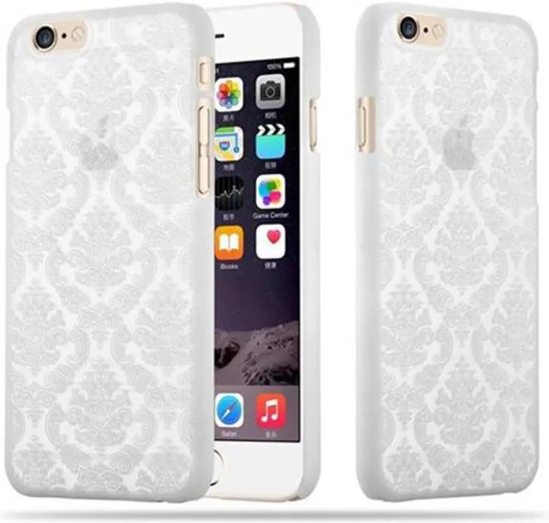 Cadorabo Hoesje geschikt voor Apple iPhone 6 / 6S in WIT