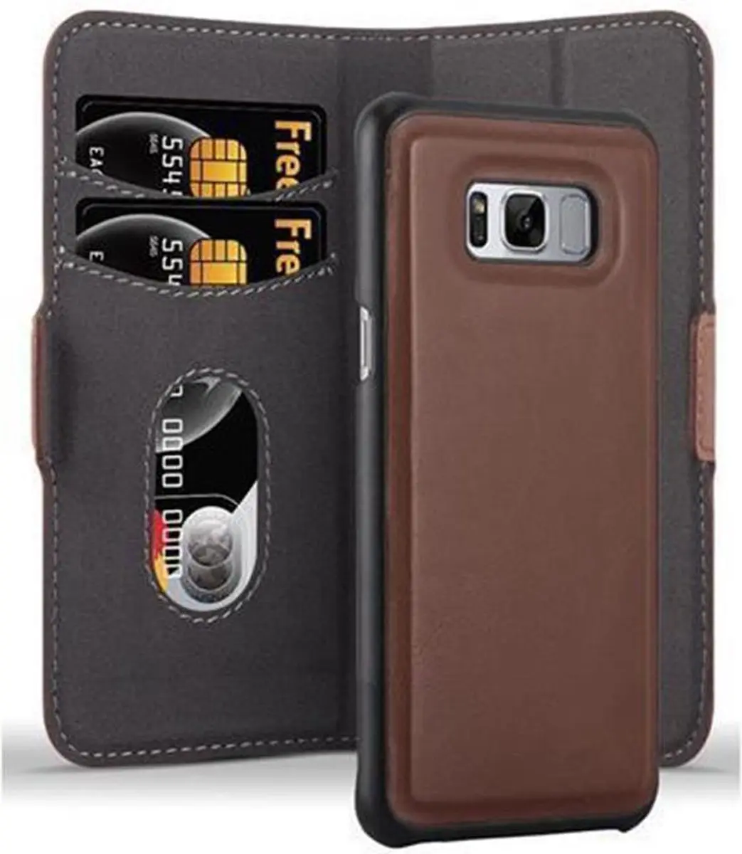 Cadorabo Hoesje geschikt voor Samsung Galaxy S8 PLUS in ANTIEK BRUIN