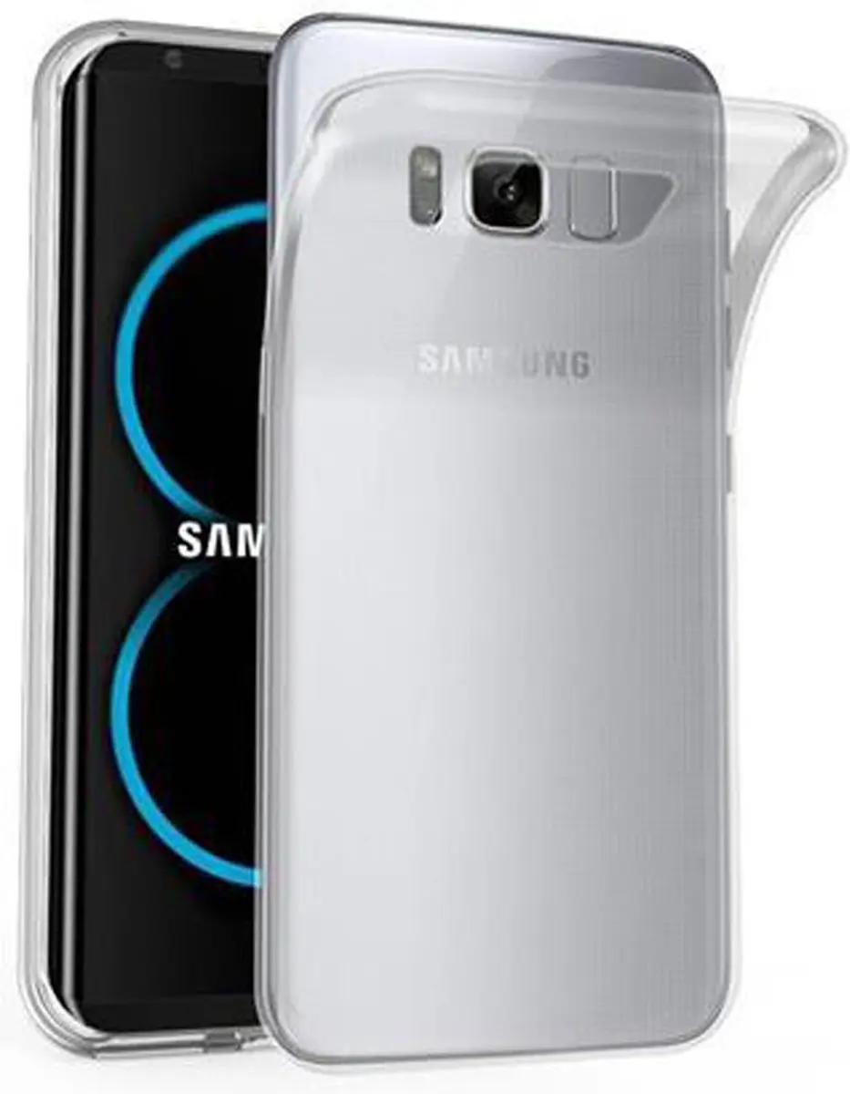 Cadorabo Hoesje geschikt voor Samsung Galaxy S8 PLUS in VOLLEDIG TRANSPARANT