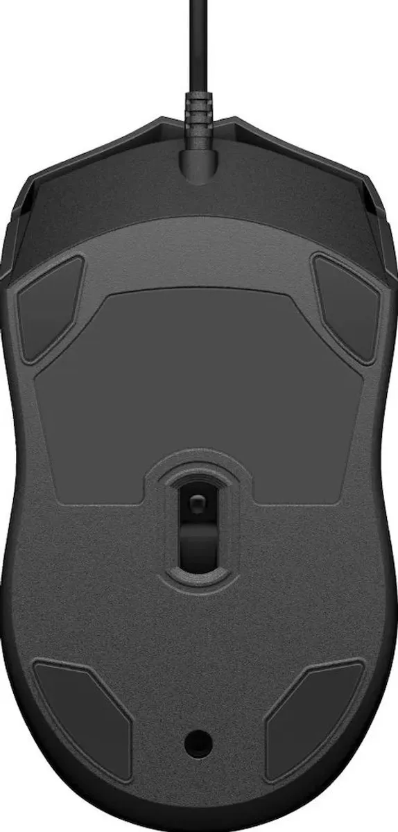 HP 105 Muis - 3 Knoppen - USB-A - Zwart
