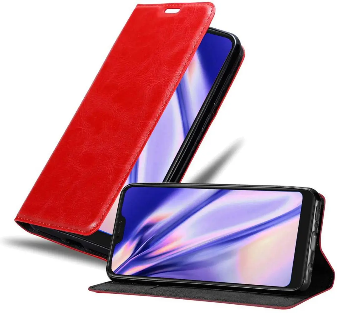 Cadorabo Hoesje geschikt voor Xiaomi Mi A2 LITE / RedMi 6 PRO in APPEL ROOD
