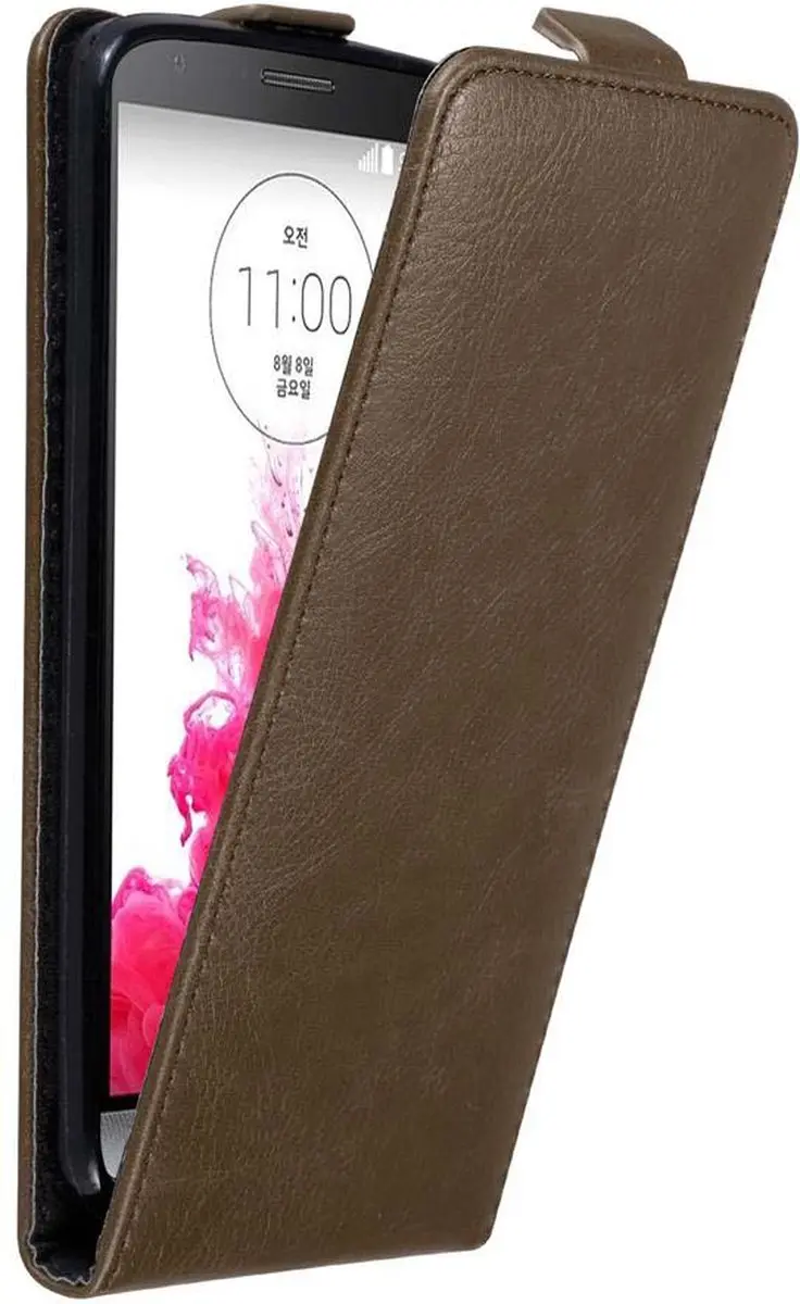 Cadorabo Hoesje geschikt voor LG G3 in KOFFIE BRUIN
