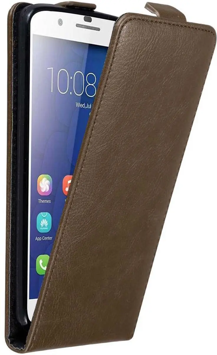Cadorabo Hoesje geschikt voor Honor 6 PLUS in KOFFIE BRUIN
