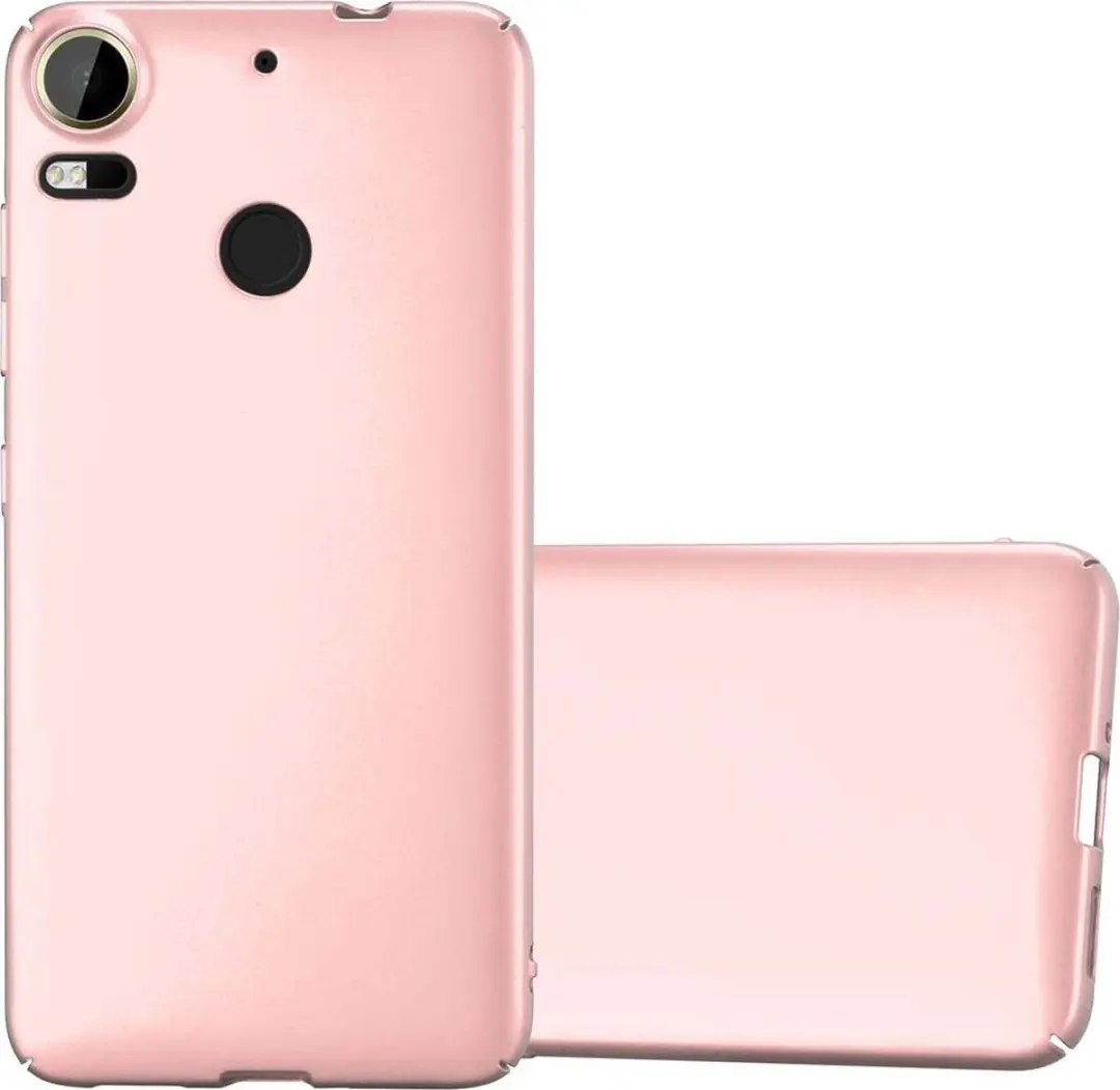 Cadorabo Hoesje geschikt voor HTC Desire 10 PRO in METAAL ROSE GOUD