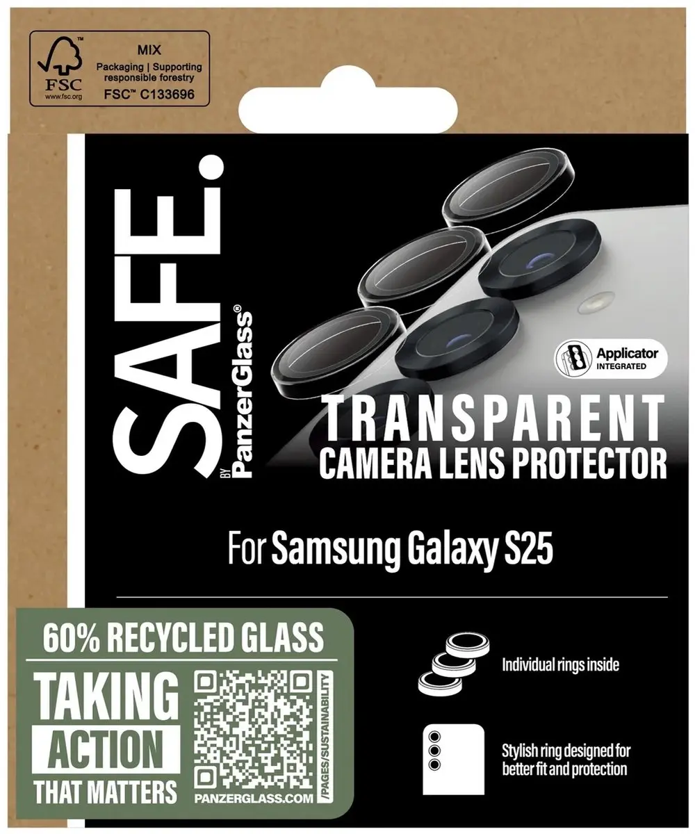 PanzerGlass SARRITRG38388 Cameraprotector Galaxy S25 - afbeelding 4 van 4