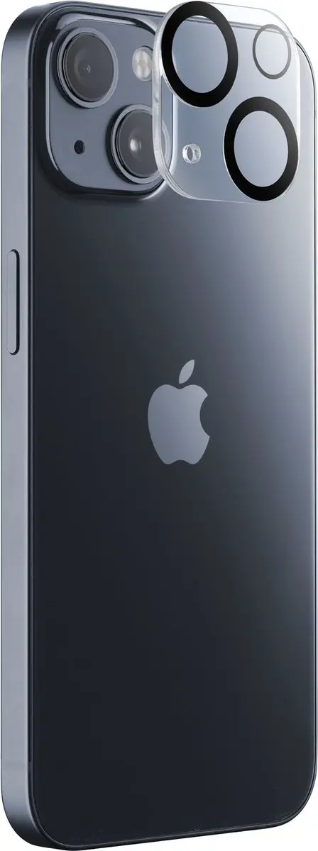 Cellularline Cameralensbeschermer iPhone 14 / 14 Plus - Transparant - afbeelding 3 van 3