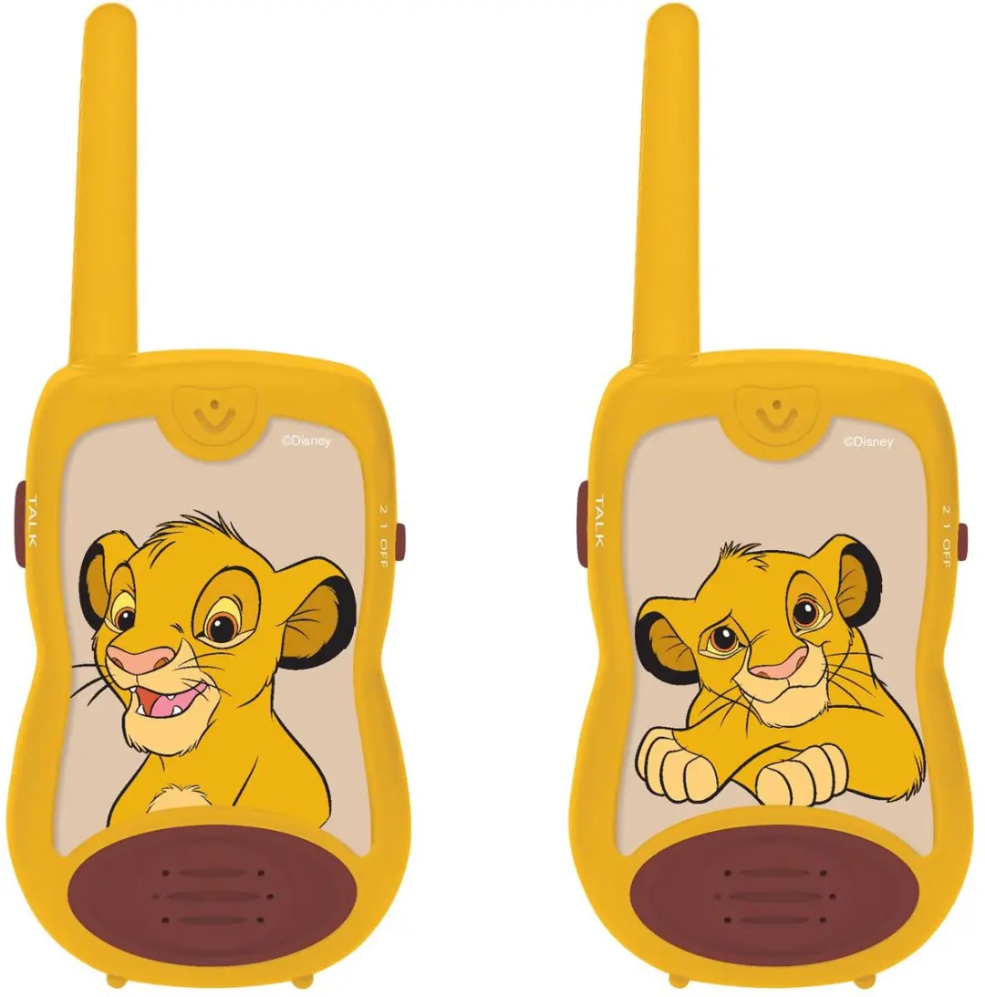 Lexibook Lion King Walkietalkie TW12AN - Geel - afbeelding 4 van 6