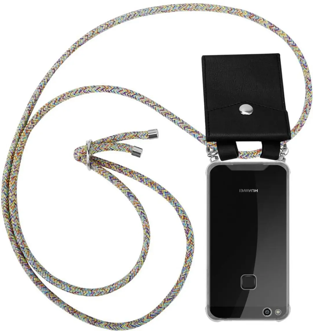 Cadorabo Hoesje geschikt voor Huawei P10 LITE in REGENBOOG
