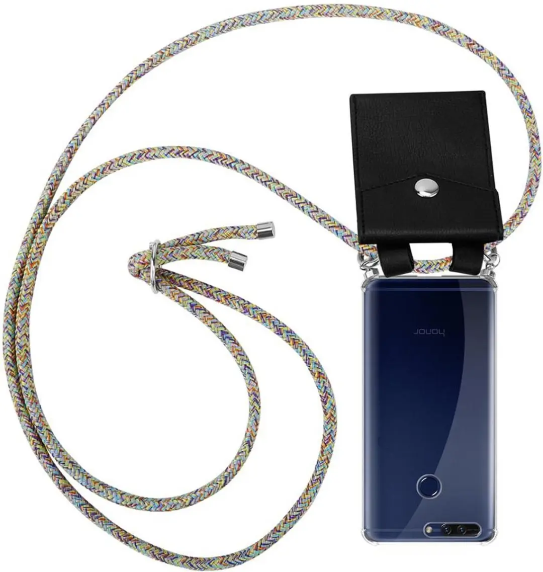 Cadorabo Hoesje geschikt voor Honor 8 PRO in REGENBOOG
