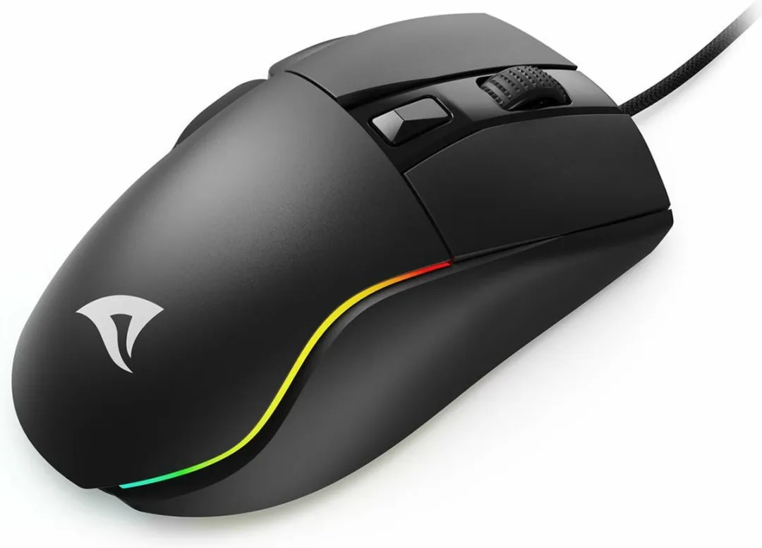 Sharkoon SGM35 Muis - 6400 DPI - Rechtshandig - Wit - afbeelding 6 van 6