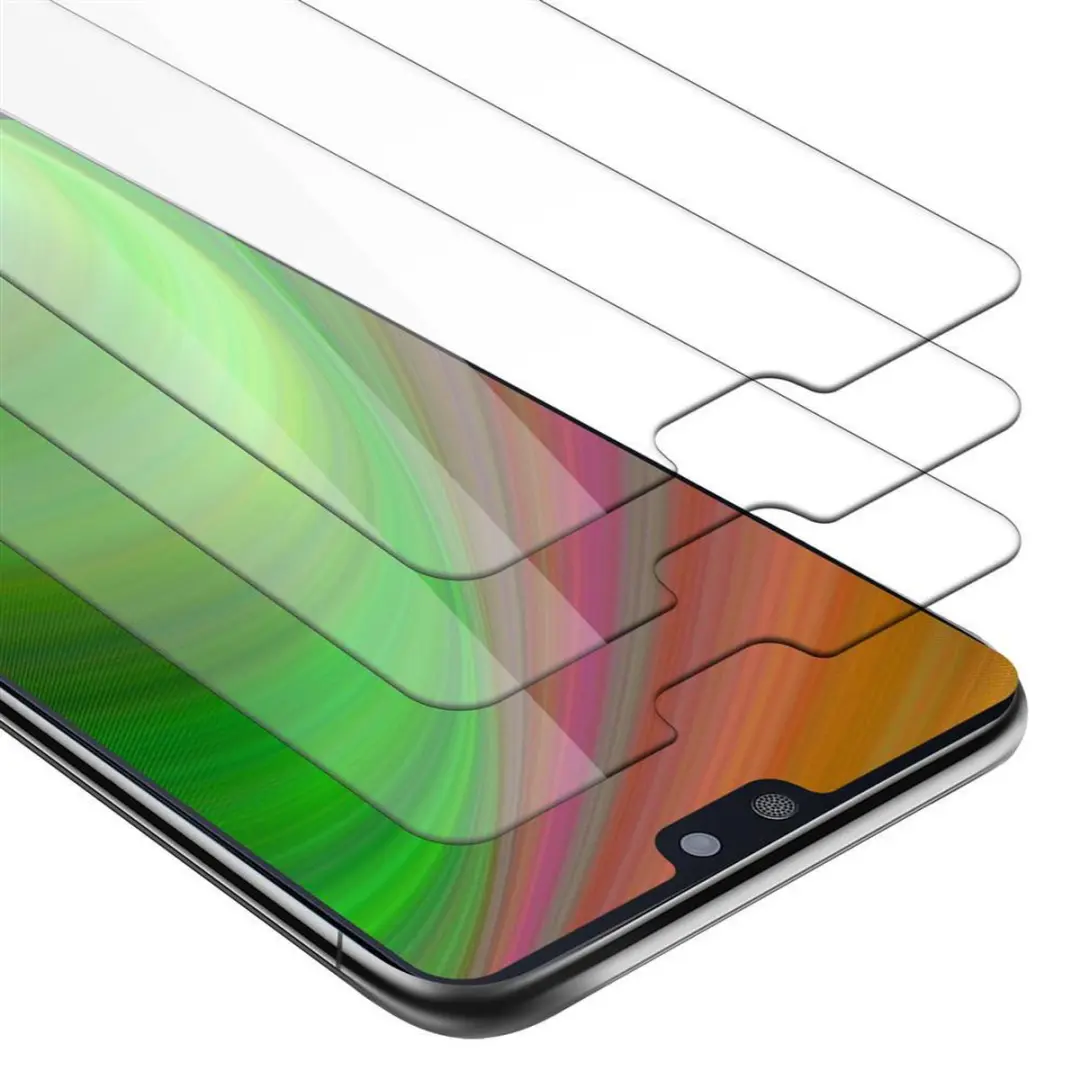 Cadorabo 3x Screenprotector geschikt voor Huawei P20