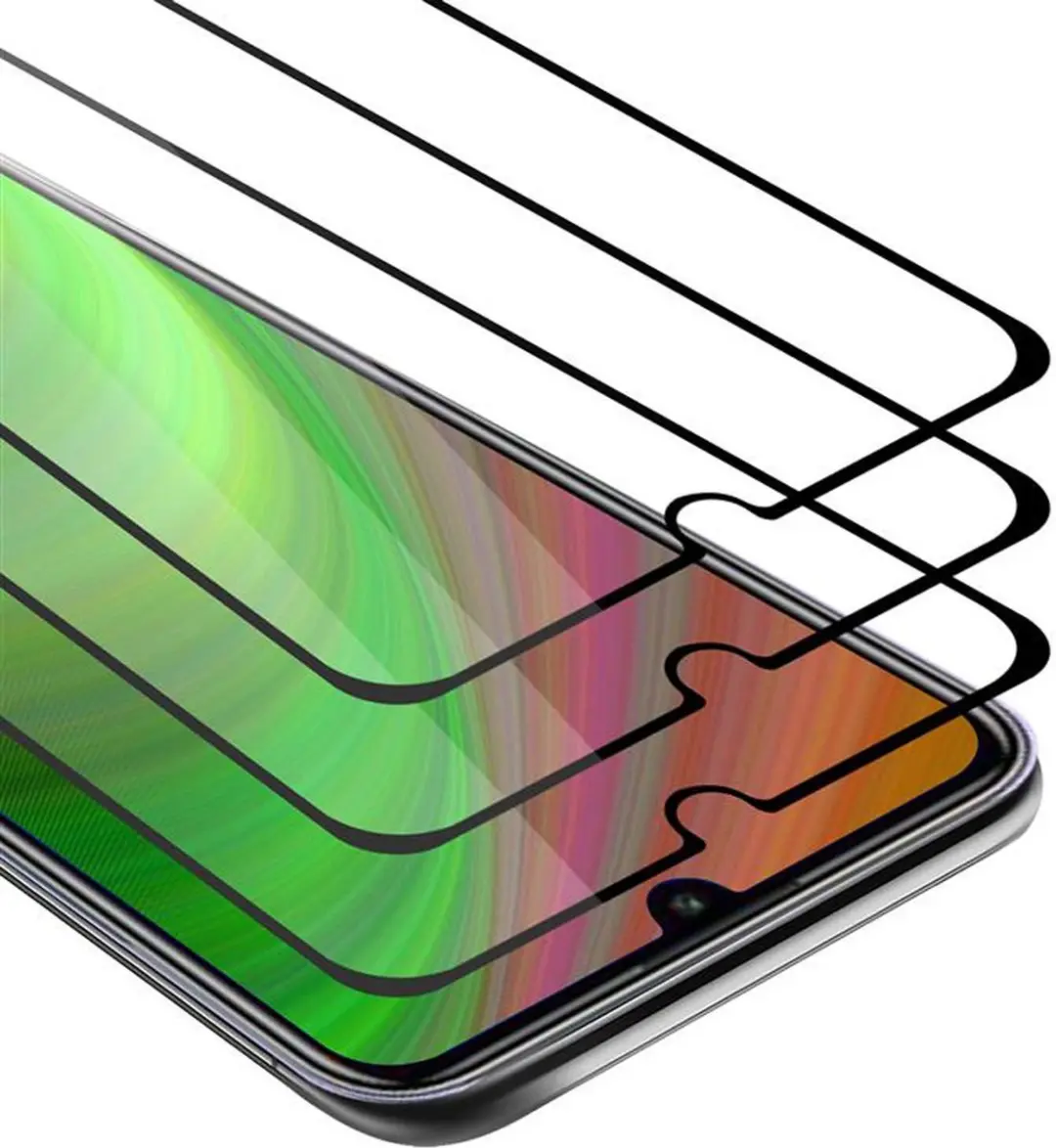 Cadorabo 3x Screenprotector geschikt voor Huawei P SMART 2020 Volledig scherm pa