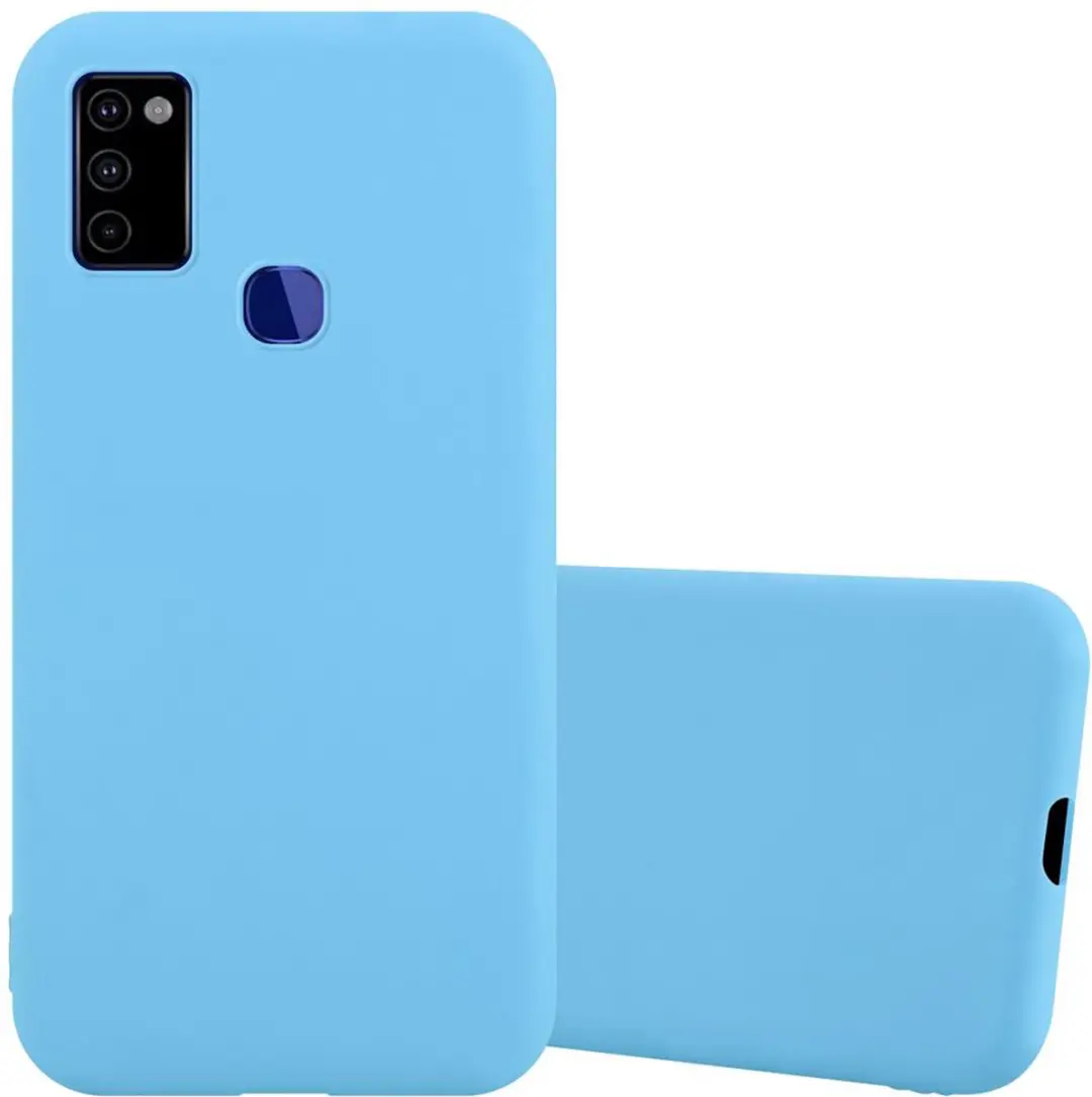 Cadorabo Hoesje geschikt voor Samsung Galaxy M51 US Version in CANDY BLAUW
