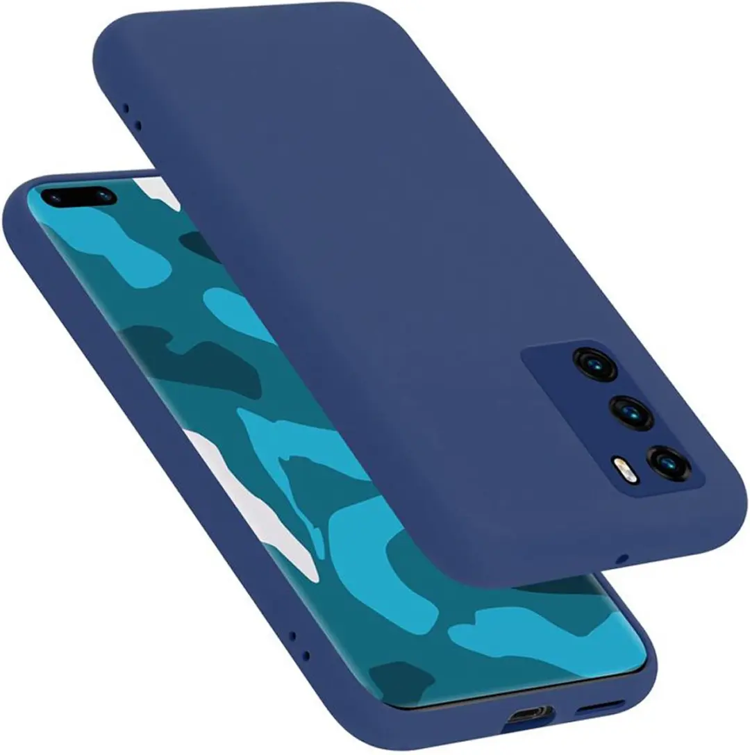 Cadorabo Hoesje geschikt voor Huawei P40 in LIQUID BLAUW