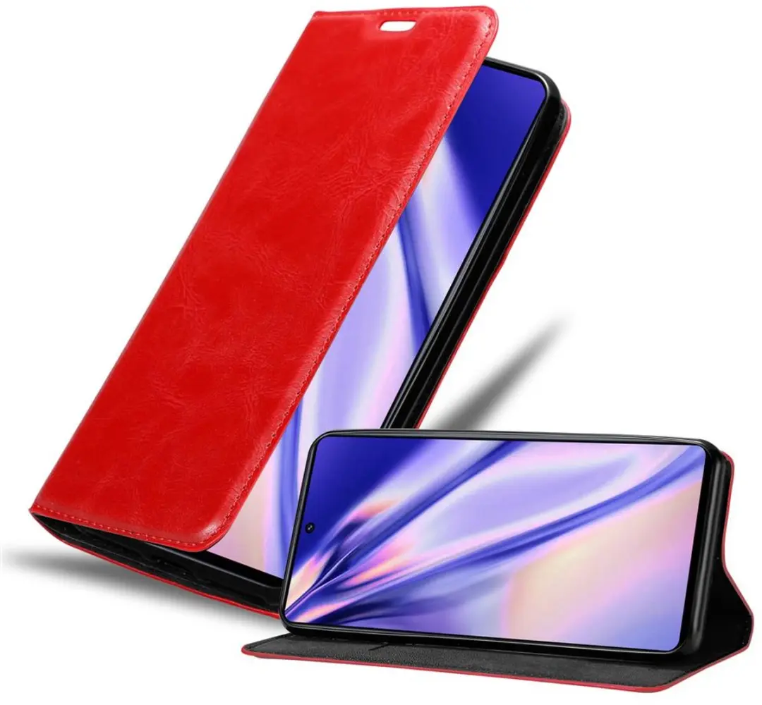 Cadorabo Hoesje geschikt voor Samsung Galaxy M51 in APPEL ROOD