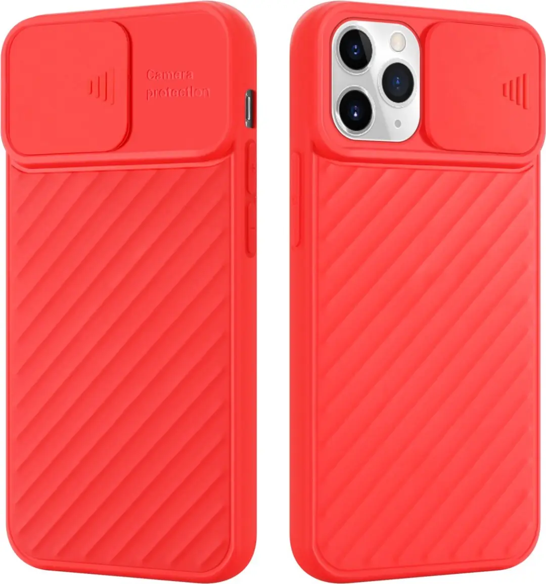 Cadorabo Hoesje geschikt voor Apple iPhone 11 PRO in MAT ROOD