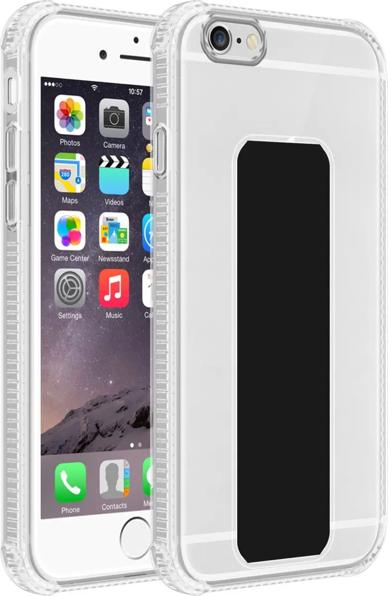 Cadorabo Hoesje geschikt voor Apple iPhone 6 PLUS / 6S PLUS in ZWART