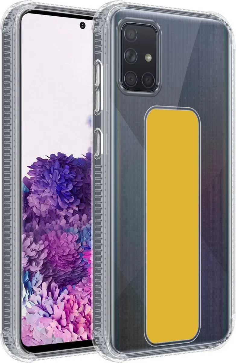 Cadorabo Hoesje geschikt voor Samsung Galaxy A71 4G in GEEL