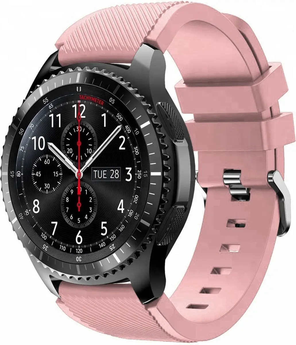 Cadorabo TPU bandje met metalen sluiting 22mm geschikt voor Samsung Galaxy Gear