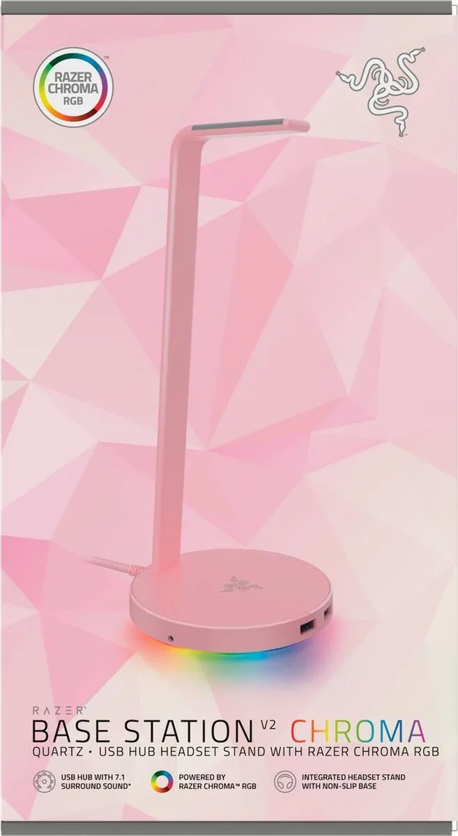 Razer V2 RC21-01510200-R3M1 Headsetstand - Chroma - Quartz