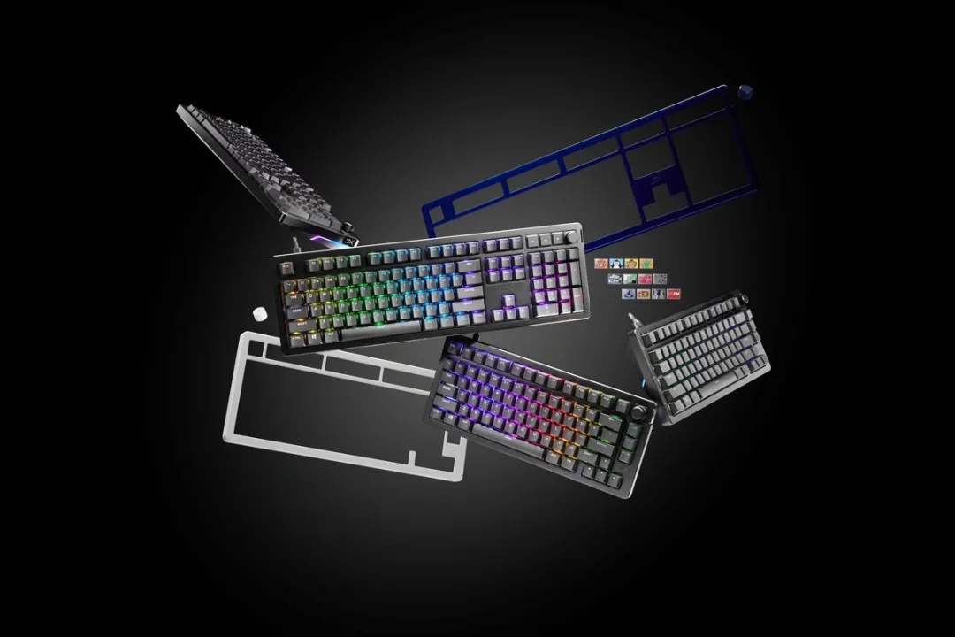 HyperX Alloy Rise 75 Draadloos Gaming Toetsenbord 91Y91AA/ABA - Zwart