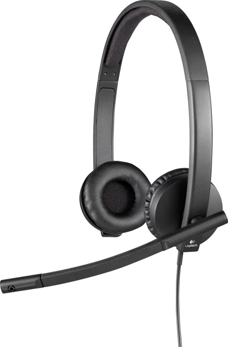 Logitech H570e USB Stereo Headset - Zwart - afbeelding 6 van 6