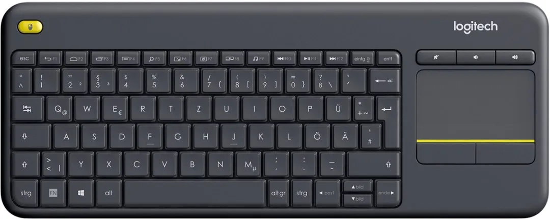 Logitech K400 Plus Draadloos Toetsenbord - RF QWERTZ - 179214 - afbeelding 6 van 6
