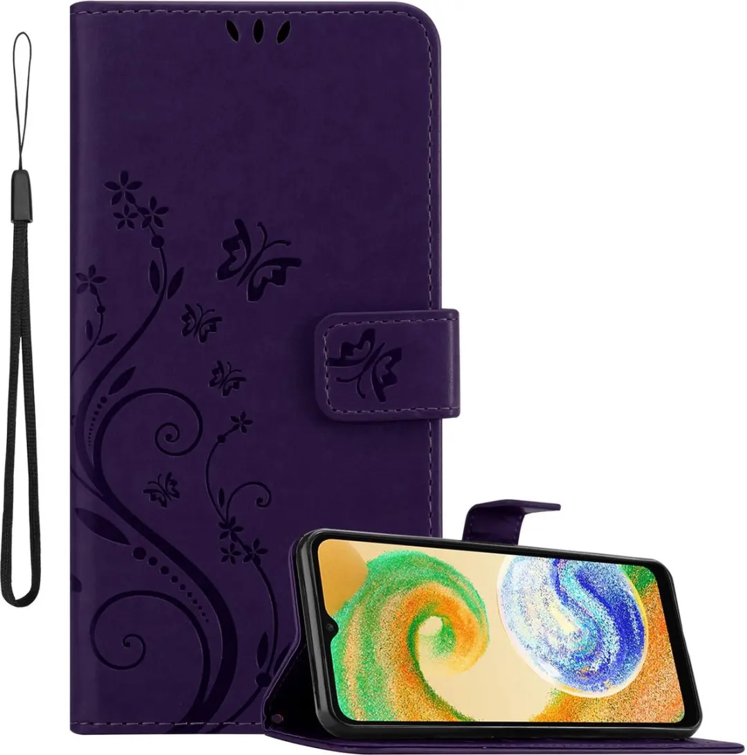 Cadorabo Hoesje geschikt voor Samsung Galaxy A04s / A13 5G / M13 5G in BLOEMEN D
